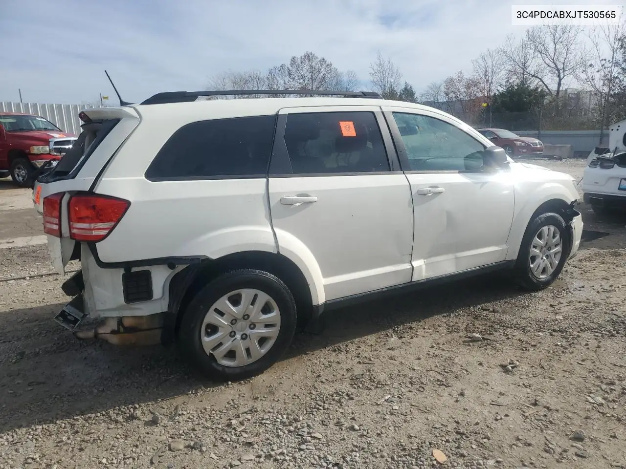 3C4PDCABXJT530565 2018 Dodge Journey Se