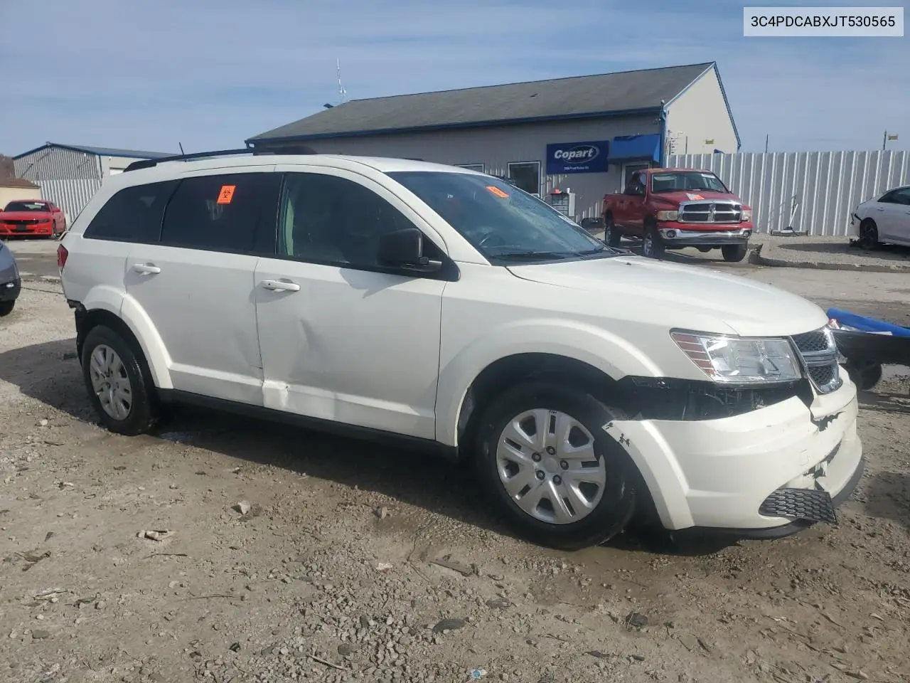 3C4PDCABXJT530565 2018 Dodge Journey Se