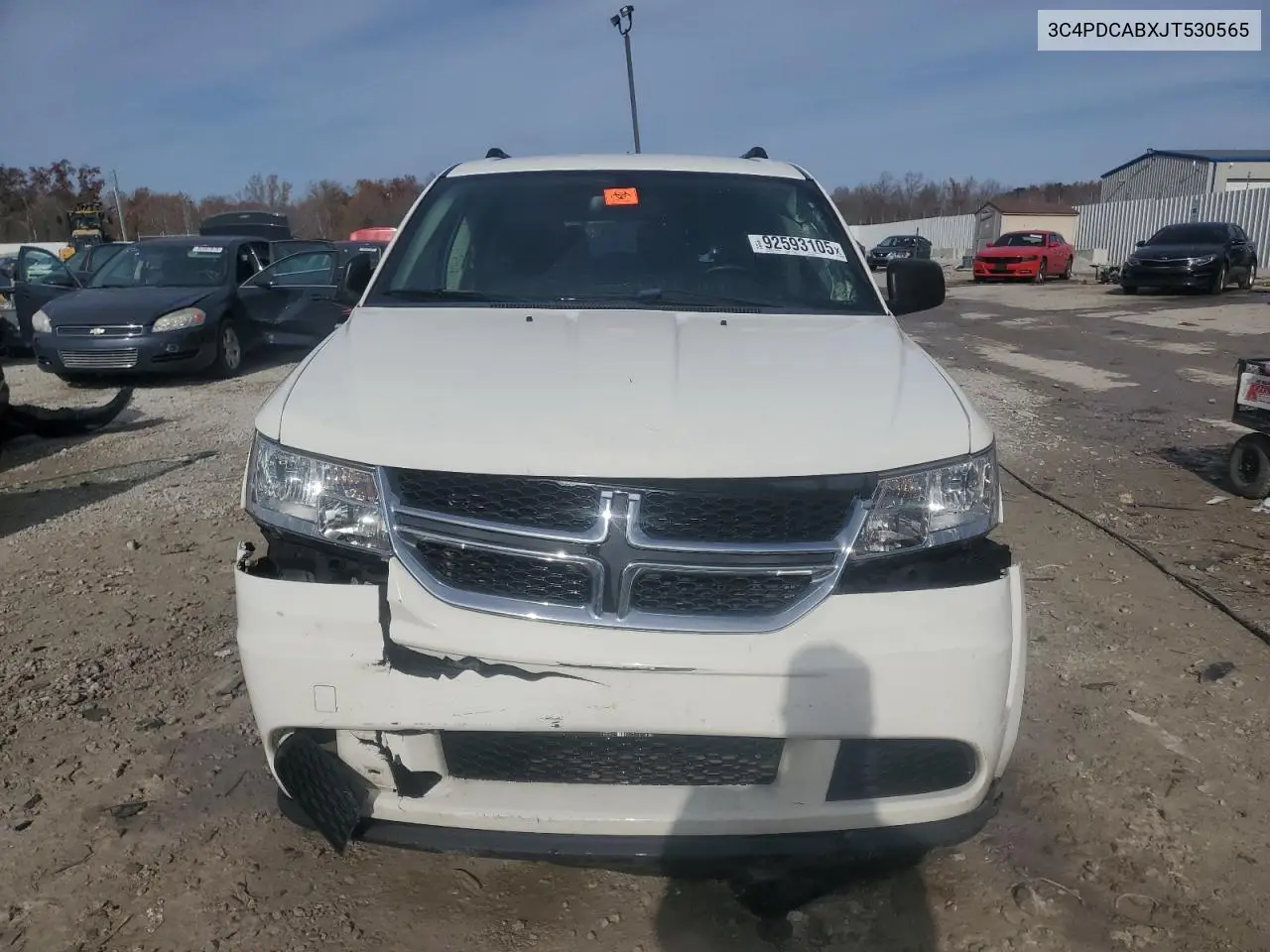 3C4PDCABXJT530565 2018 Dodge Journey Se