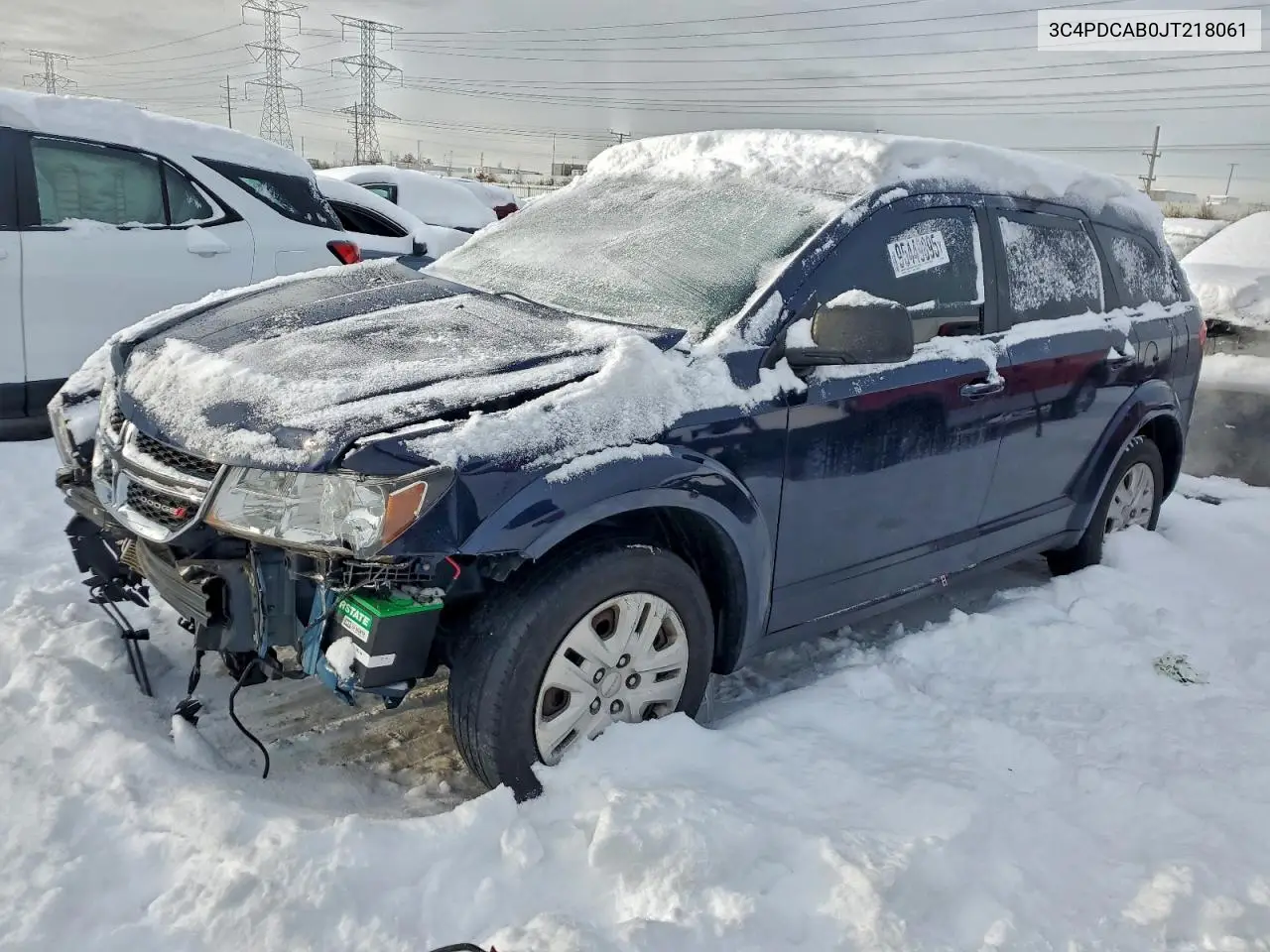3C4PDCAB0JT218061 2018 Dodge Journey Se