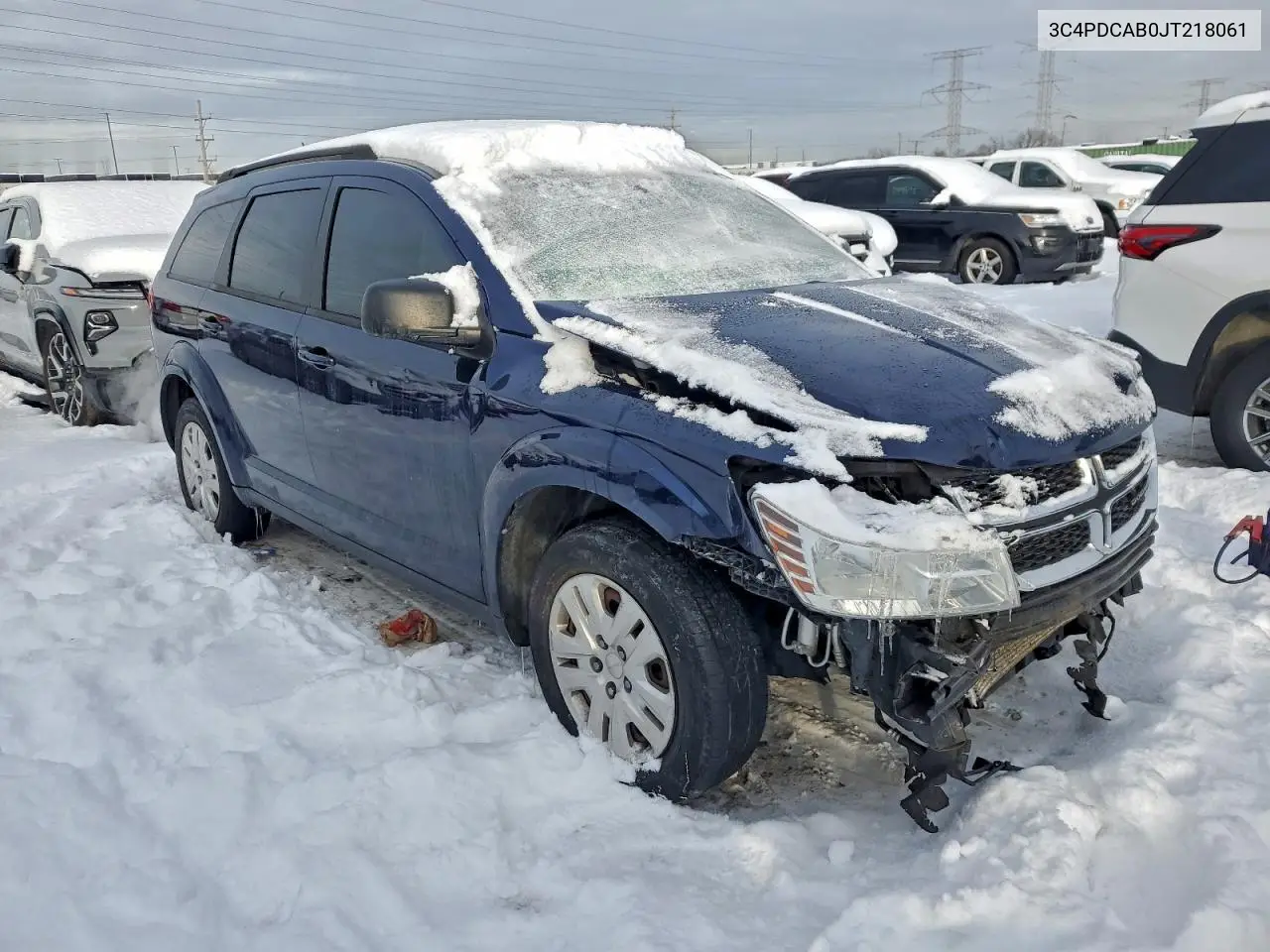 3C4PDCAB0JT218061 2018 Dodge Journey Se