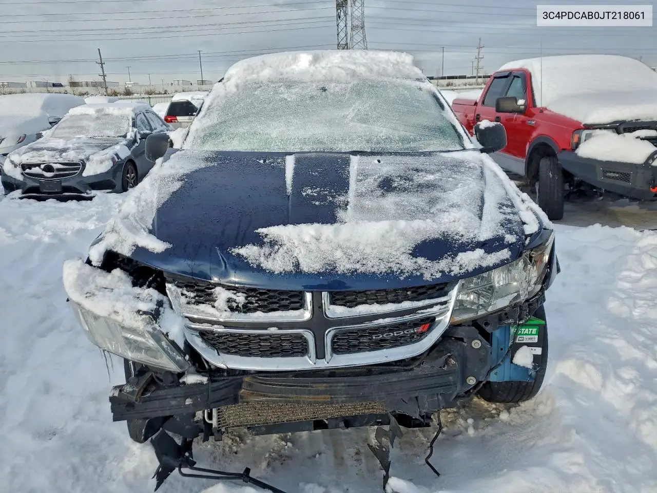 3C4PDCAB0JT218061 2018 Dodge Journey Se
