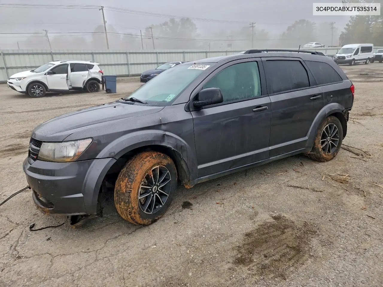 3C4PDCABXJT535314 2018 Dodge Journey Se