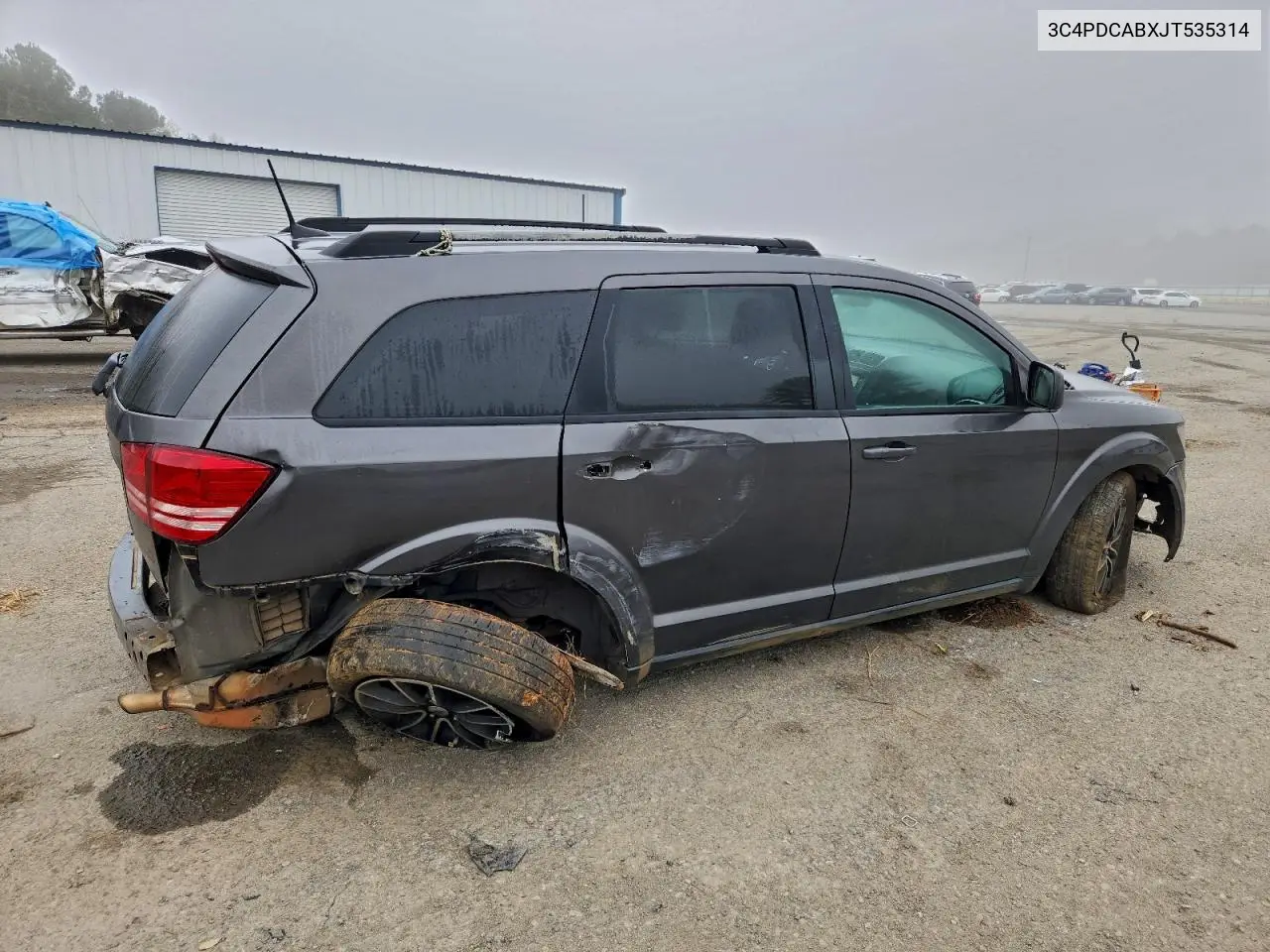 3C4PDCABXJT535314 2018 Dodge Journey Se