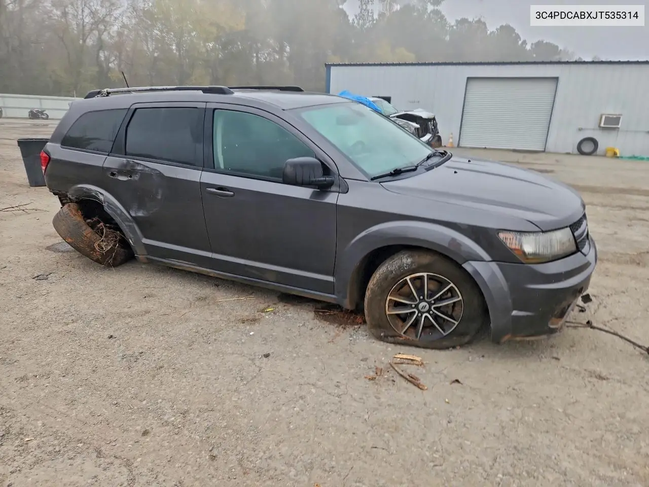 3C4PDCABXJT535314 2018 Dodge Journey Se