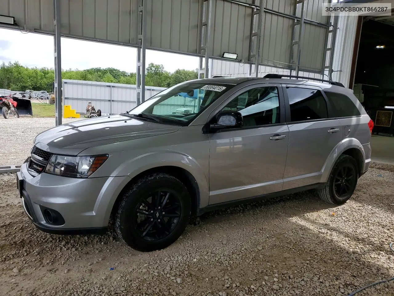 2019 Dodge Journey VIN: 3C4PDCBB0KT866287 Lot: 56894016