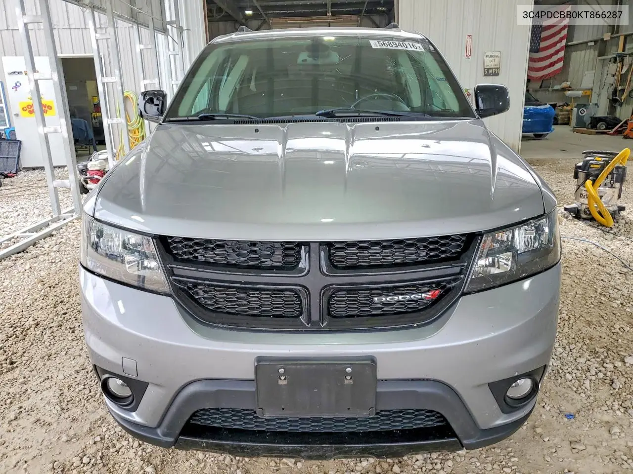 2019 Dodge Journey VIN: 3C4PDCBB0KT866287 Lot: 56894016