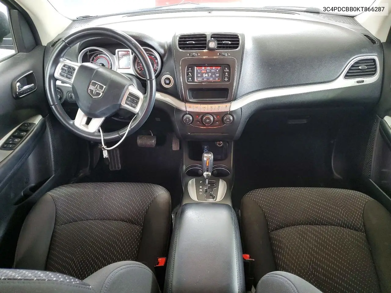 2019 Dodge Journey VIN: 3C4PDCBB0KT866287 Lot: 56894016