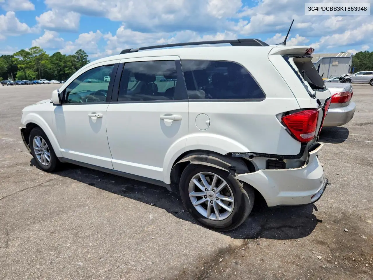 2019 Dodge Journey Se VIN: 3C4PDCBB3KT863948 Lot: 60228546