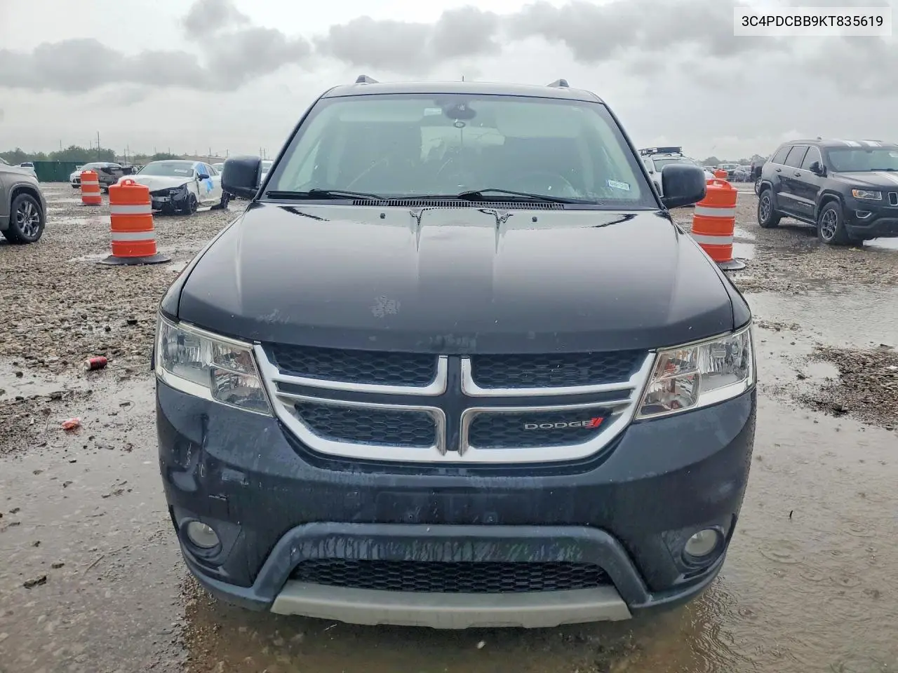 2019 Dodge Journey Se VIN: 3C4PDCBB9KT835619 Lot: 60577696