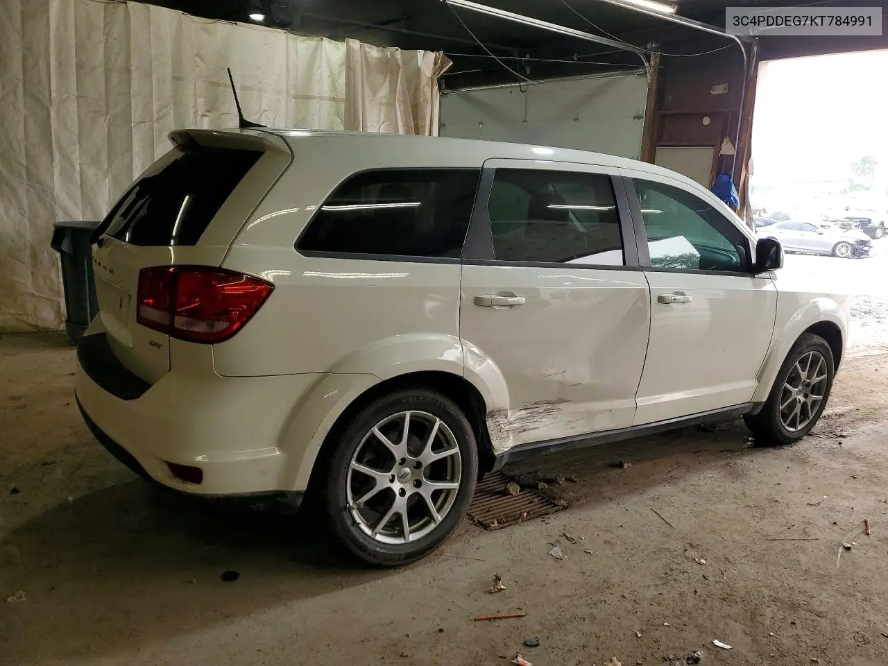 2019 Dodge Journey Gt VIN: 3C4PDDEG7KT784991 Lot: 60955446