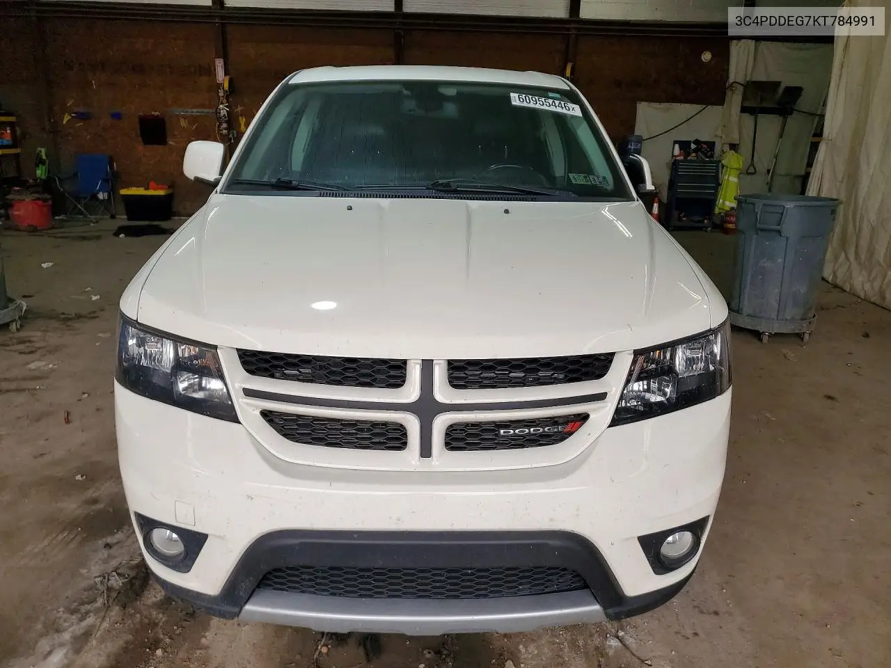 2019 Dodge Journey Gt VIN: 3C4PDDEG7KT784991 Lot: 60955446