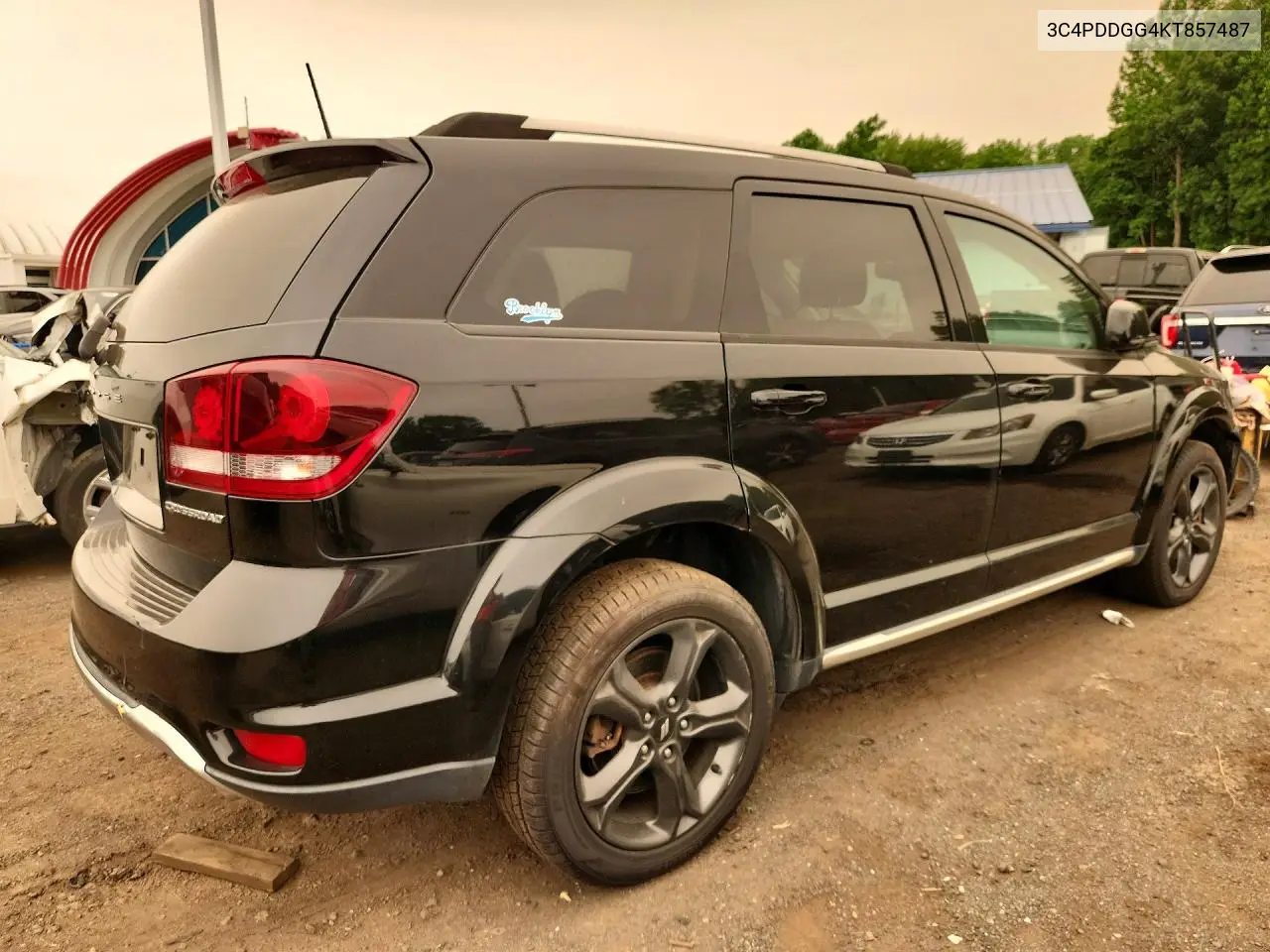 2019 Dodge Journey Crossroad VIN: 3C4PDDGG4KT857487 Lot: 61050186