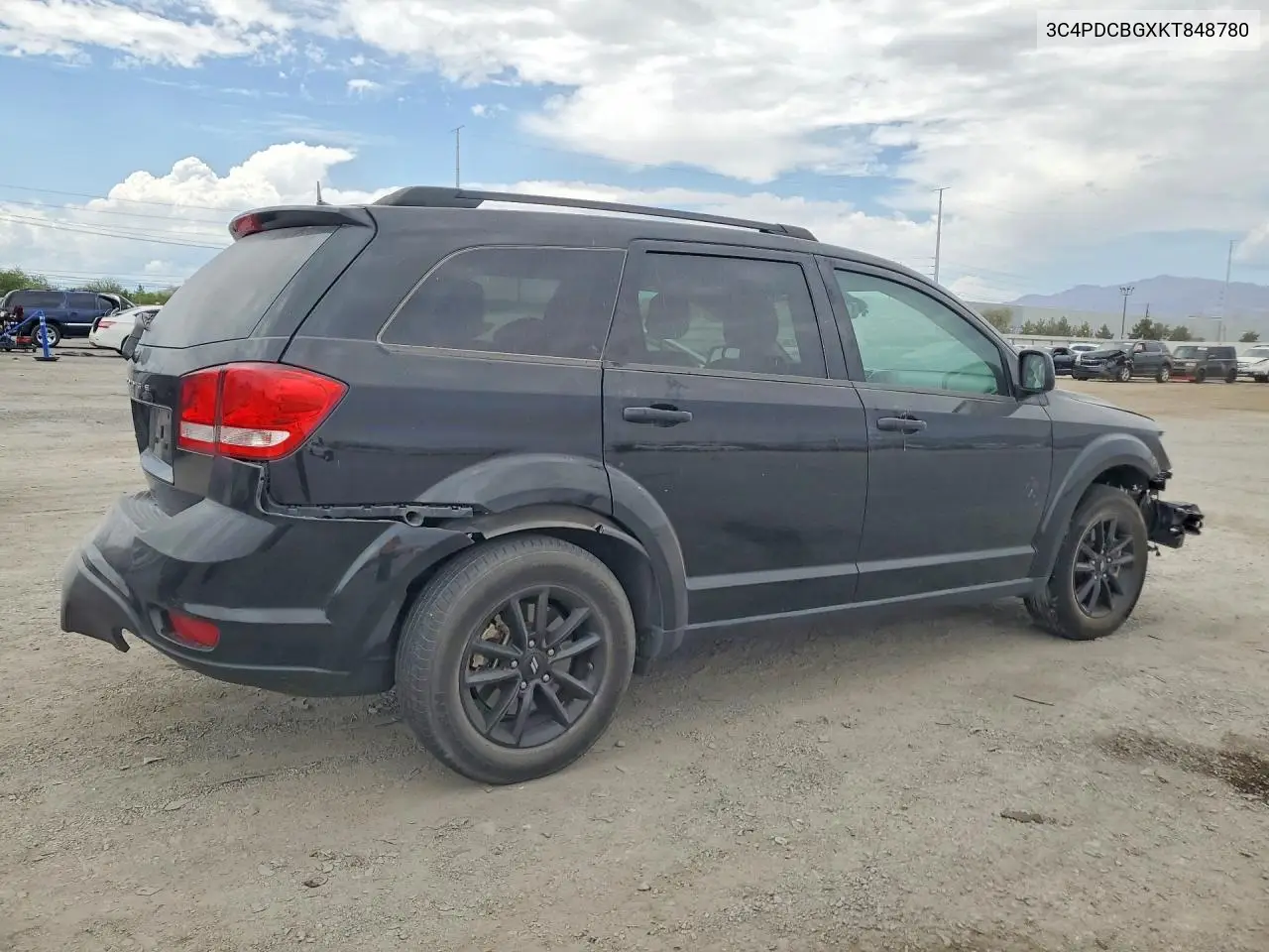 2019 Dodge Journey Se VIN: 3C4PDCBGXKT848780 Lot: 61616836