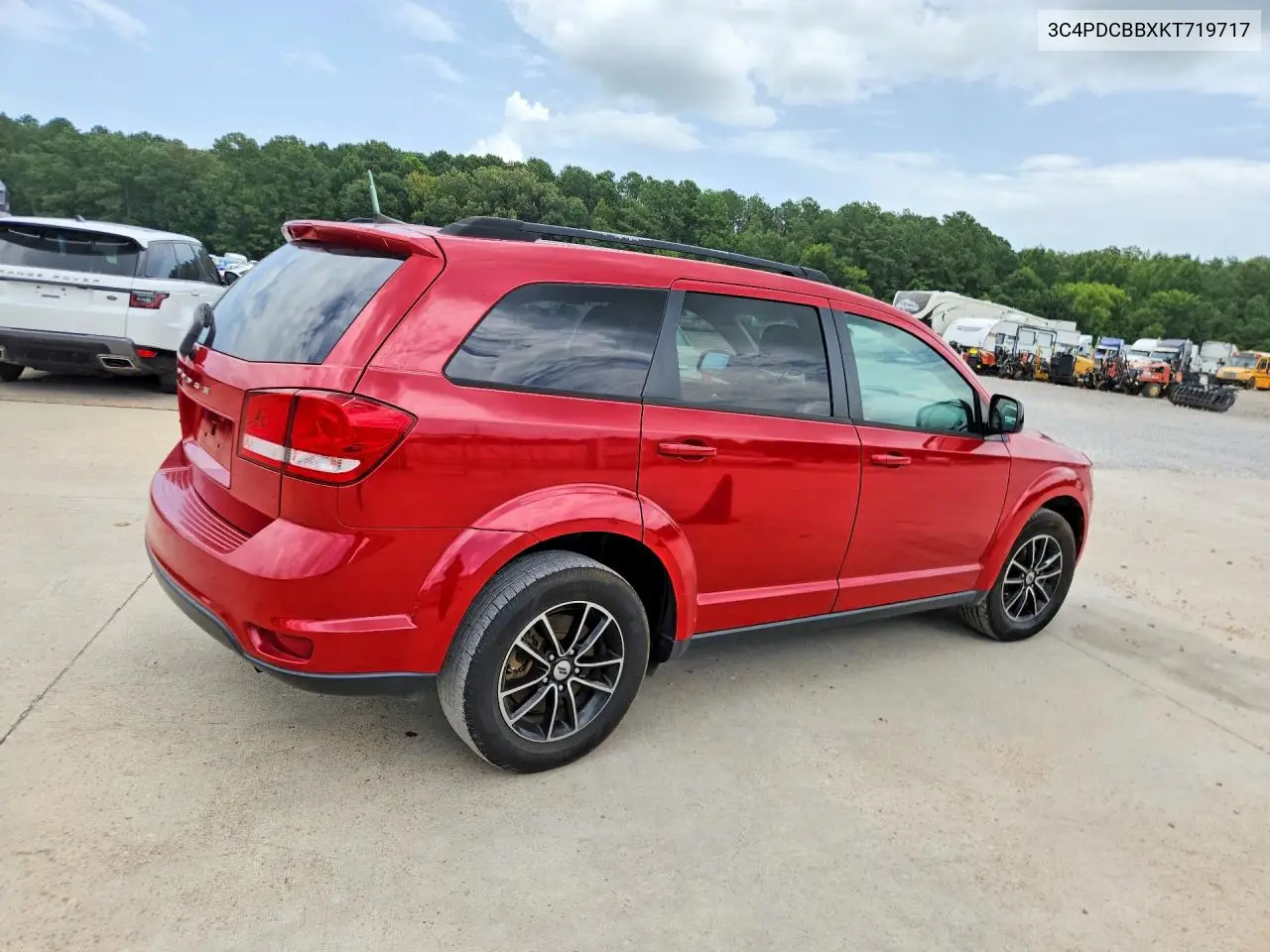 2019 Dodge Journey Se VIN: 3C4PDCBBXKT719717 Lot: 61686286