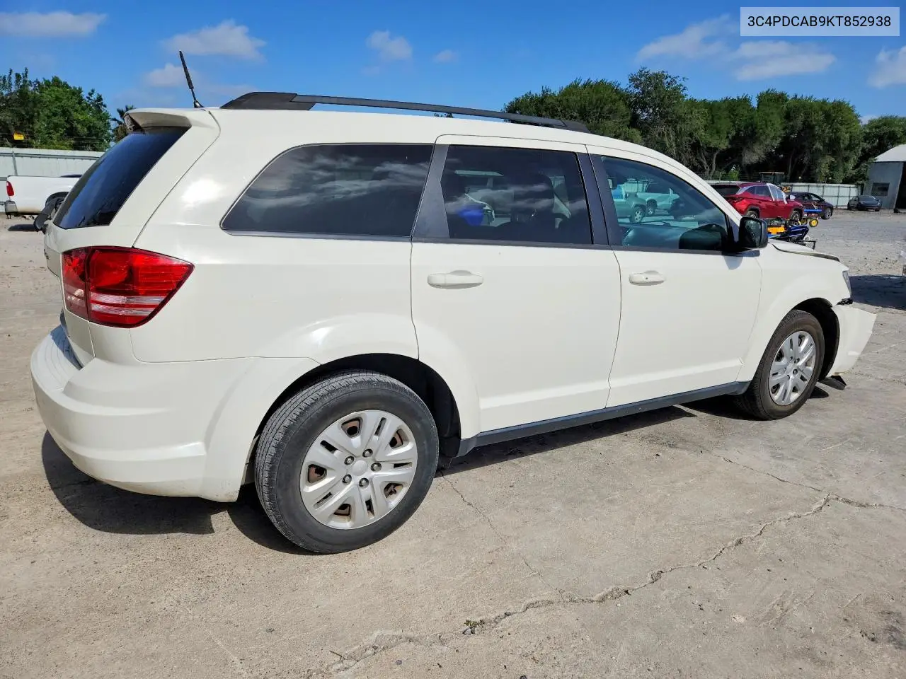 3C4PDCAB9KT852938 2019 Dodge Journey Se