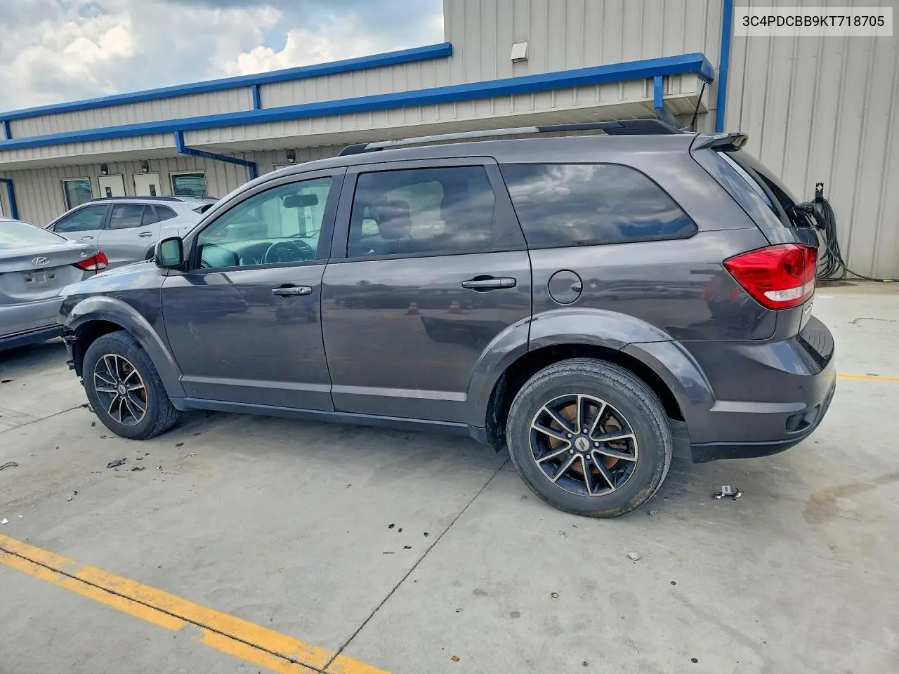 2019 Dodge Journey Se VIN: 3C4PDCBB9KT718705 Lot: 61920696
