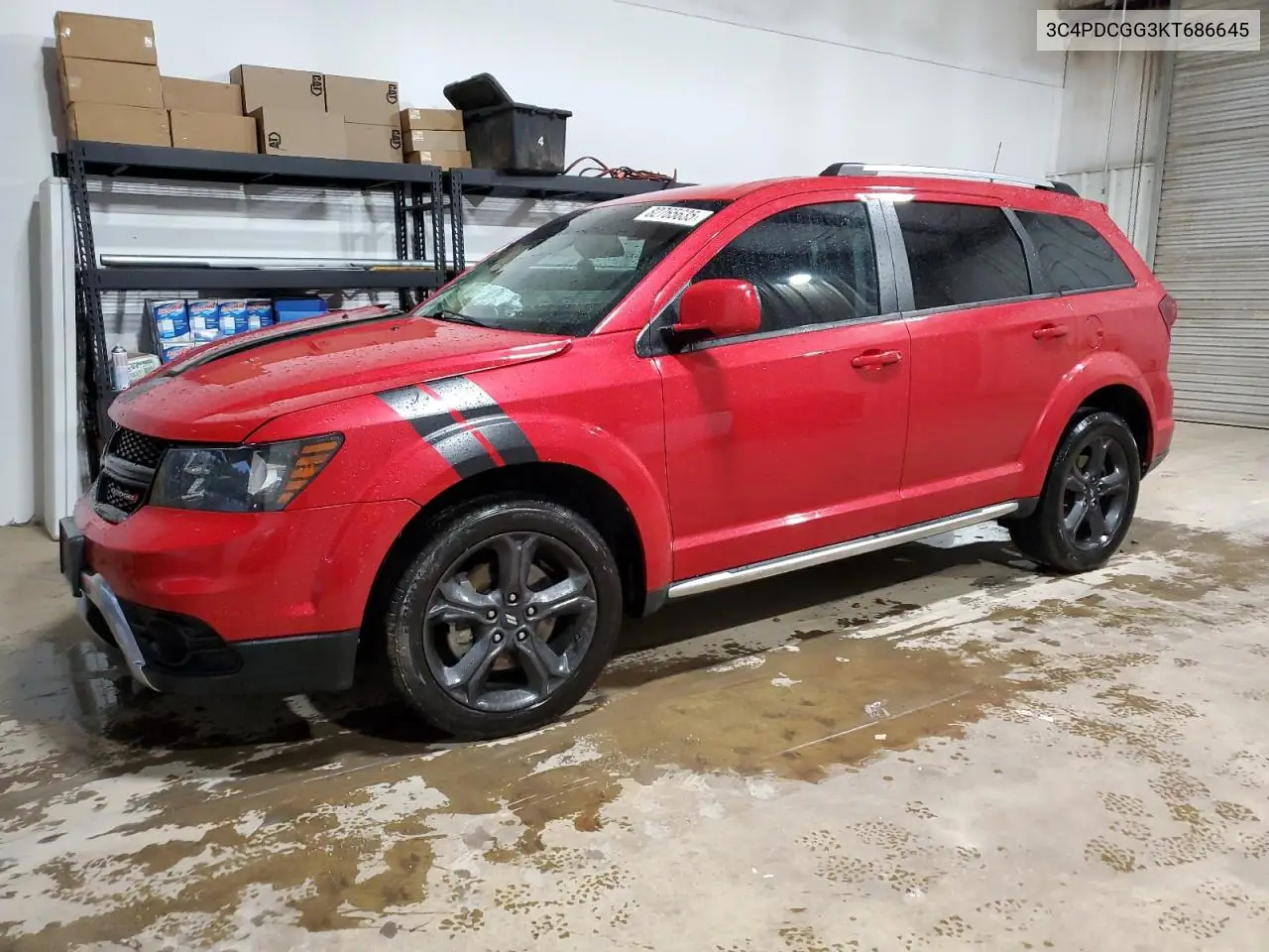 3C4PDCGG3KT686645 2019 Dodge Journey Crossroad