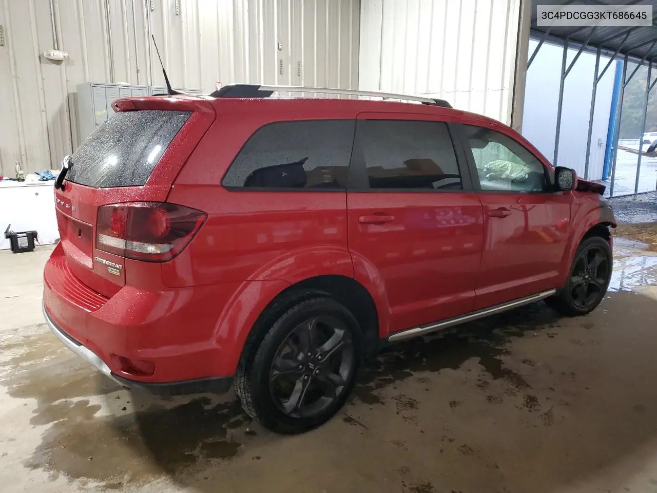 3C4PDCGG3KT686645 2019 Dodge Journey Crossroad