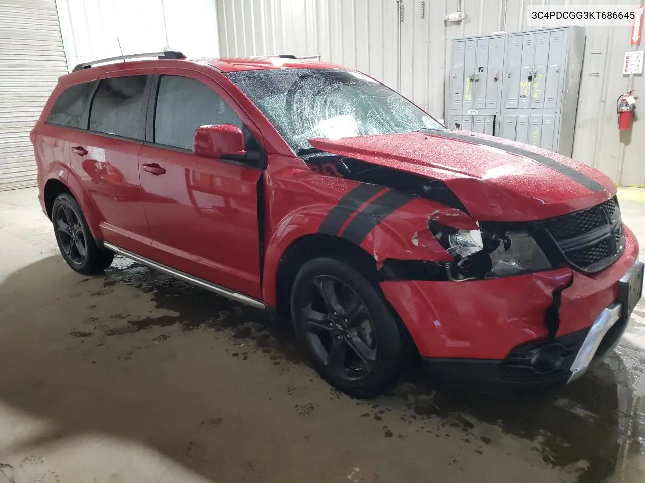 3C4PDCGG3KT686645 2019 Dodge Journey Crossroad