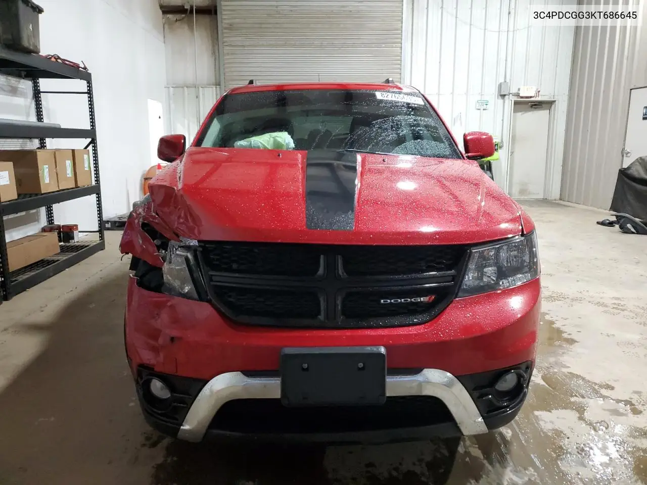 3C4PDCGG3KT686645 2019 Dodge Journey Crossroad