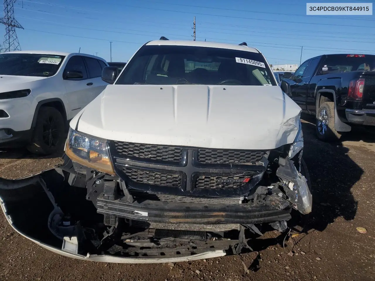3C4PDCBG9KT844915 2019 Dodge Journey Se