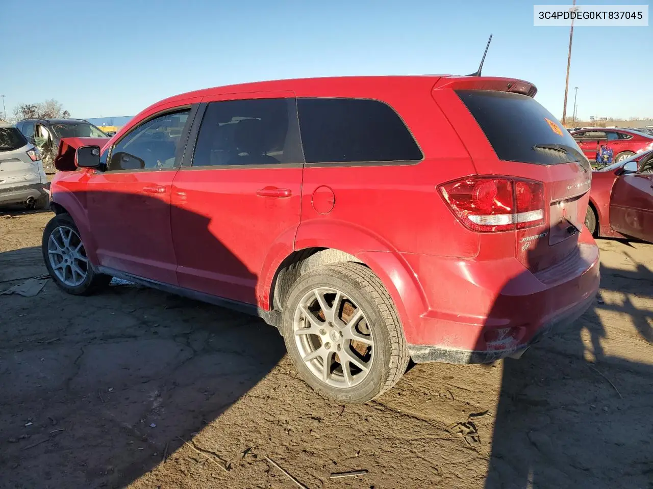 3C4PDDEG0KT837045 2019 Dodge Journey Gt