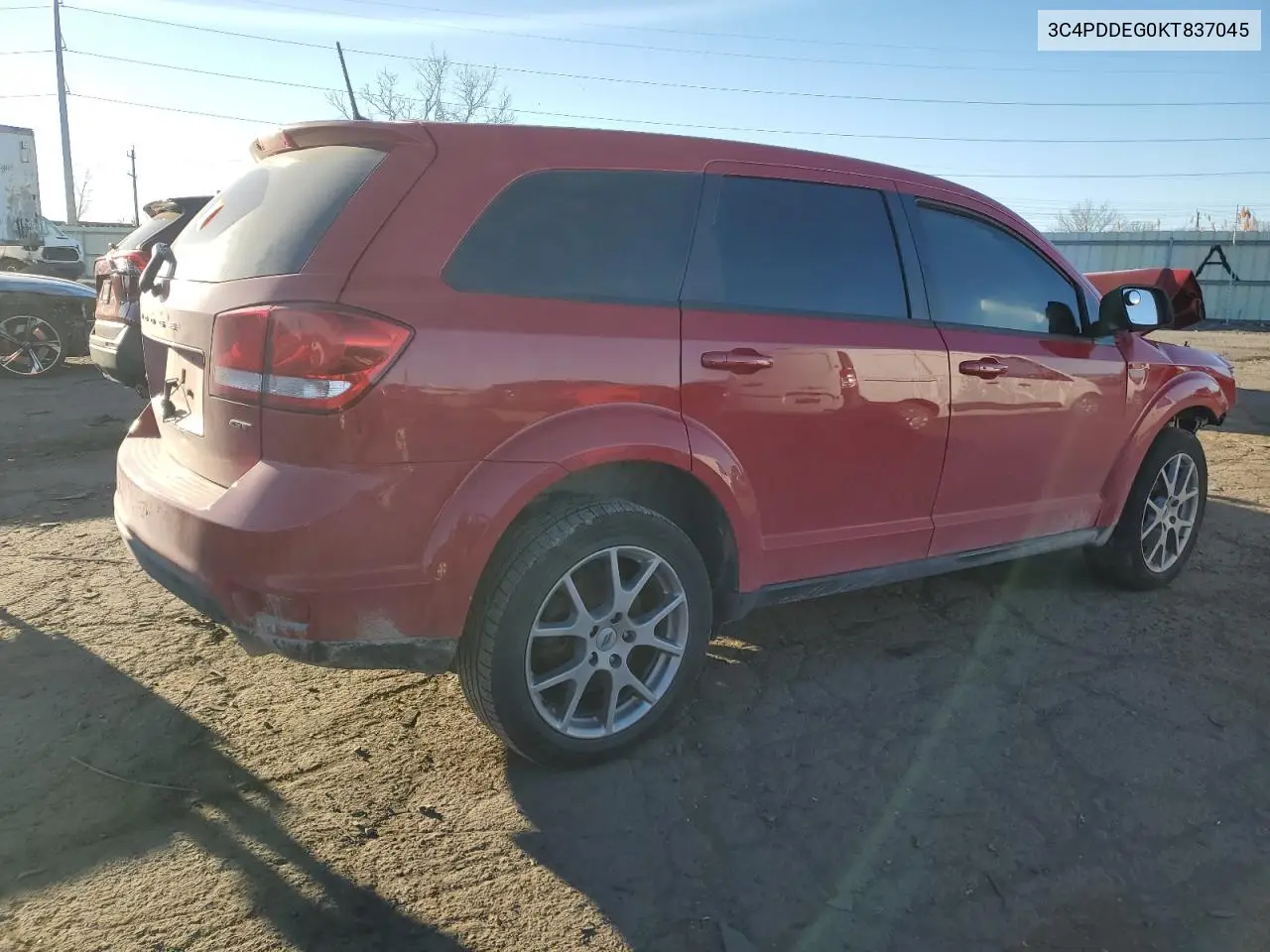 3C4PDDEG0KT837045 2019 Dodge Journey Gt
