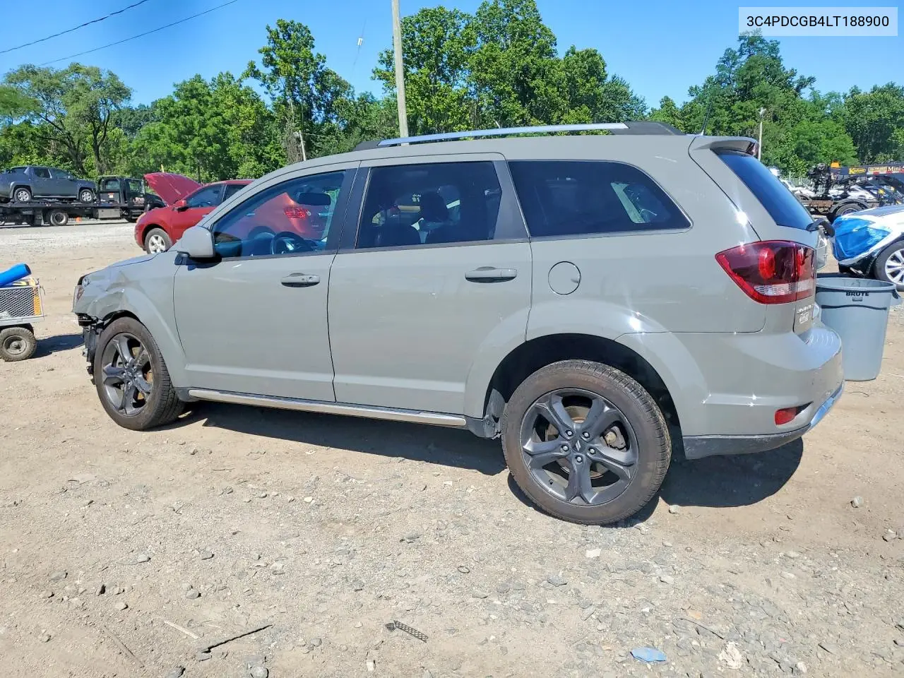 2020 Dodge Journey Crossroad VIN: 3C4PDCGB4LT188900 Lot: 57467176