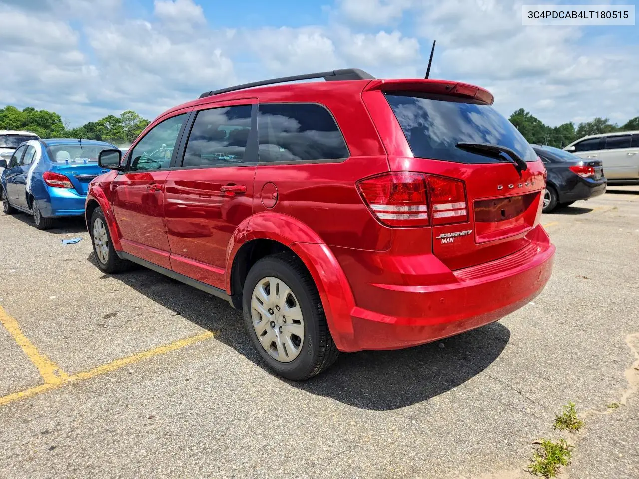 3C4PDCAB4LT180515 2020 Dodge Journey Se