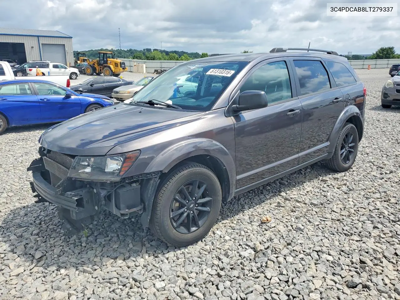 2020 Dodge Journey Se VIN: 3C4PDCAB8LT279337 Lot: 61310316