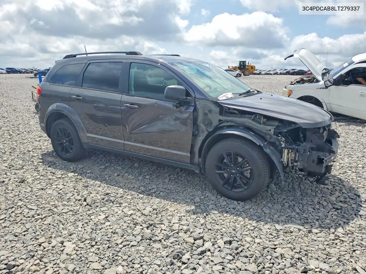 2020 Dodge Journey Se VIN: 3C4PDCAB8LT279337 Lot: 61310316