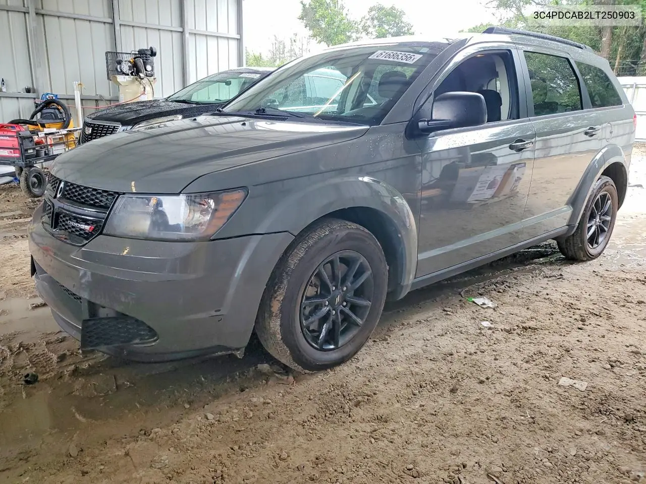 2020 Dodge Journey Se VIN: 3C4PDCAB2LT250903 Lot: 61686356