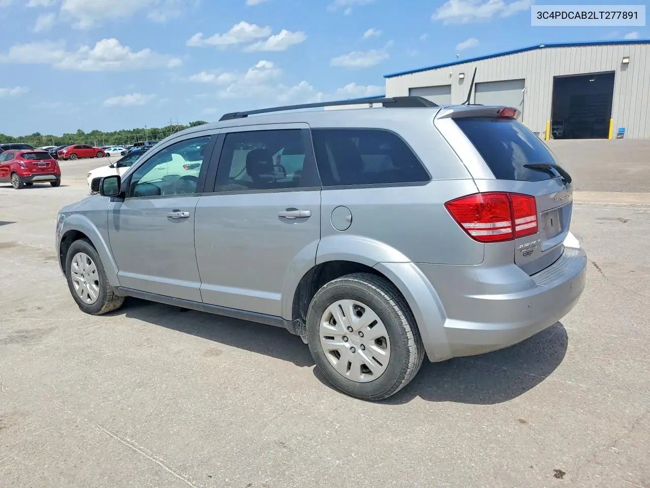 2020 Dodge Journey Se VIN: 3C4PDCAB2LT277891 Lot: 61868026