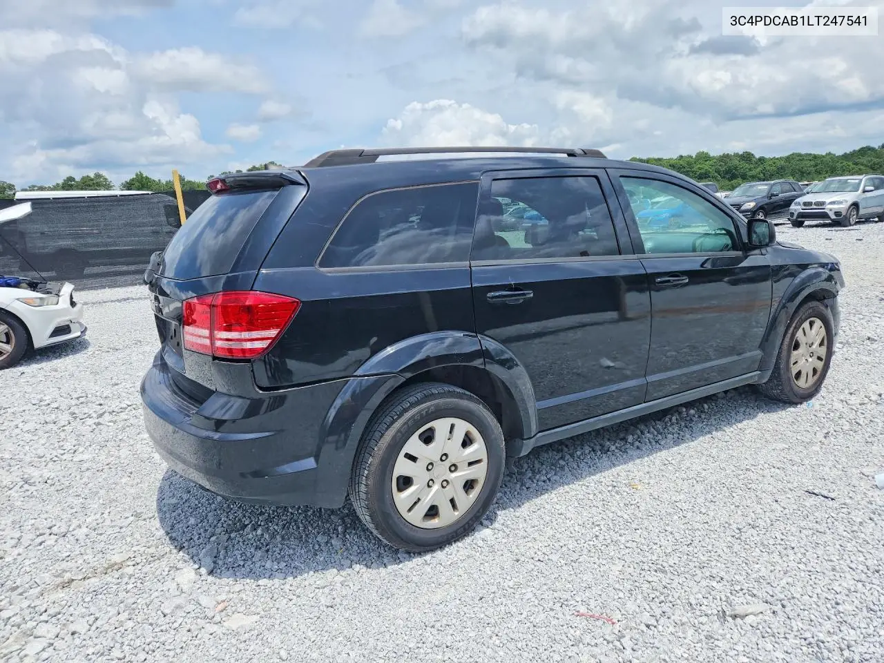 2020 Dodge Journey Se VIN: 3C4PDCAB1LT247541 Lot: 61954746