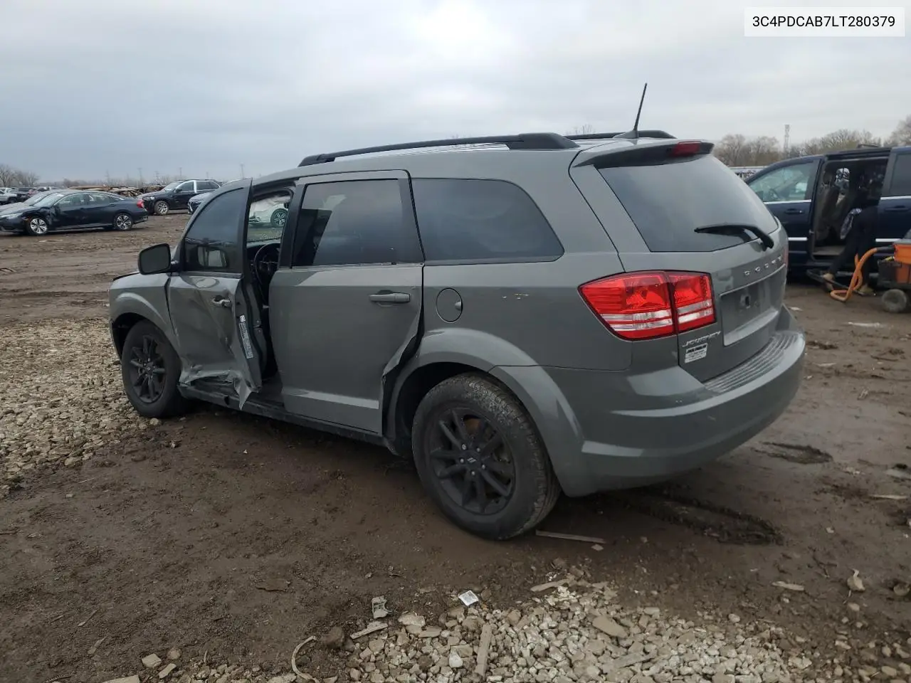 3C4PDCAB7LT280379 2020 Dodge Journey Se