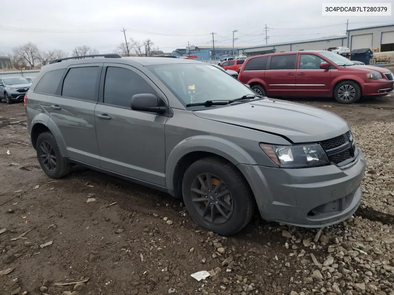 3C4PDCAB7LT280379 2020 Dodge Journey Se