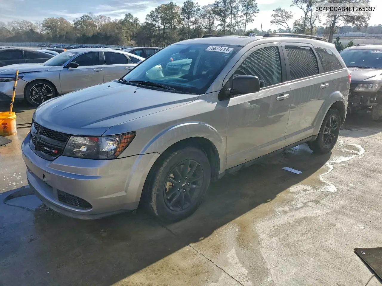 3C4PDCAB4LT265337 2020 Dodge Journey Se