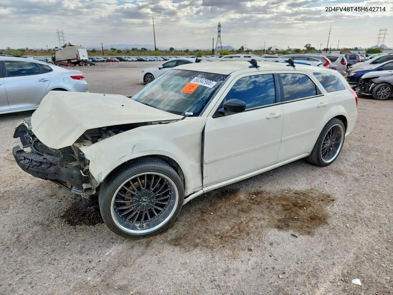 2005 Dodge Magnum Se VIN: 2D4FV48T45H642714 Lot: 56342906