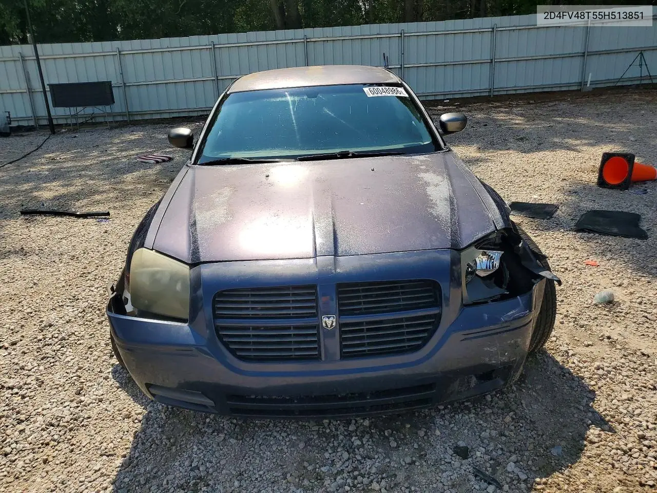 2005 Dodge Magnum Se VIN: 2D4FV48T55H513851 Lot: 60048986