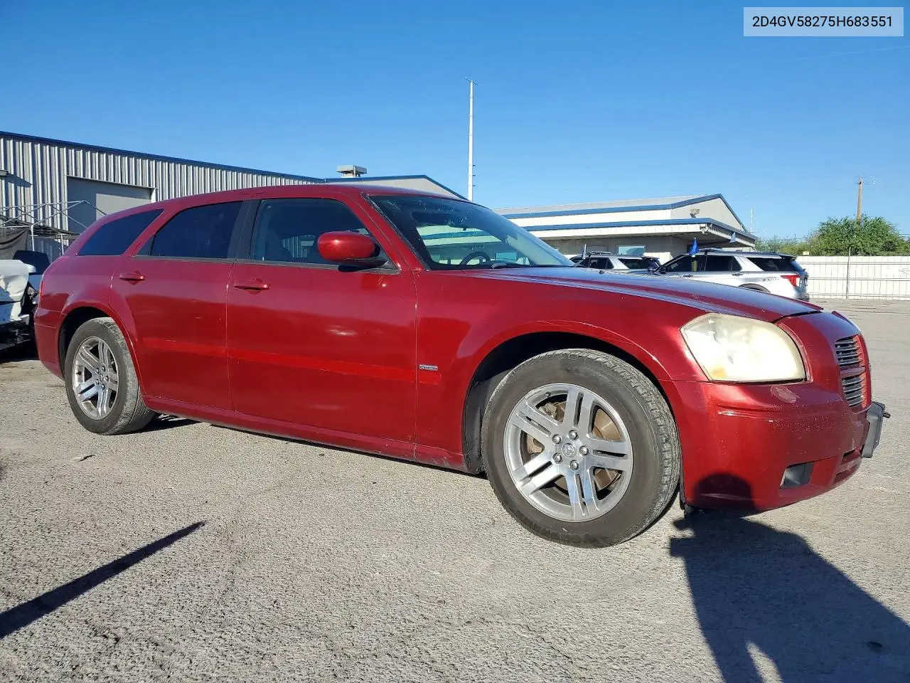 2005 Dodge Magnum R/T VIN: 2D4GV58275H683551 Lot: 60682996