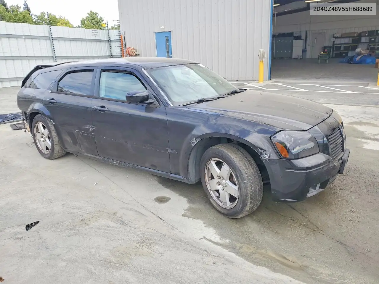2005 Dodge Magnum Sxt VIN: 2D4GZ48V55H688689 Lot: 61717016