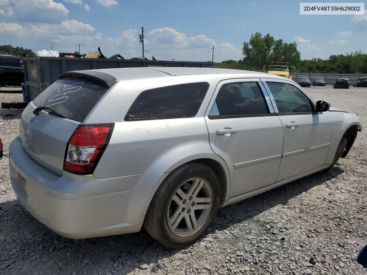 2005 Dodge Magnum Se VIN: 2D4FV48T35H629002 Lot: 62950354