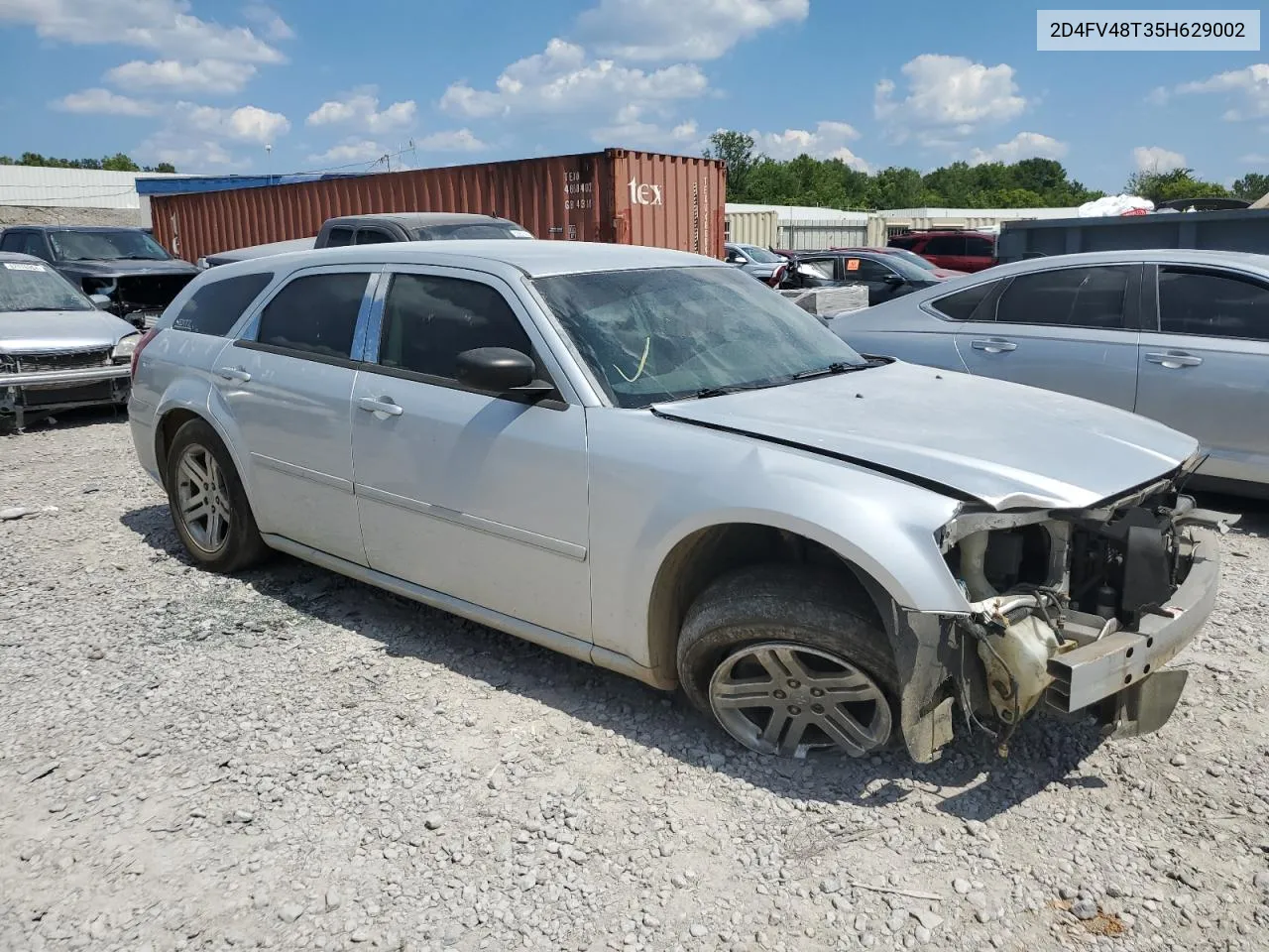2005 Dodge Magnum Se VIN: 2D4FV48T35H629002 Lot: 62950354