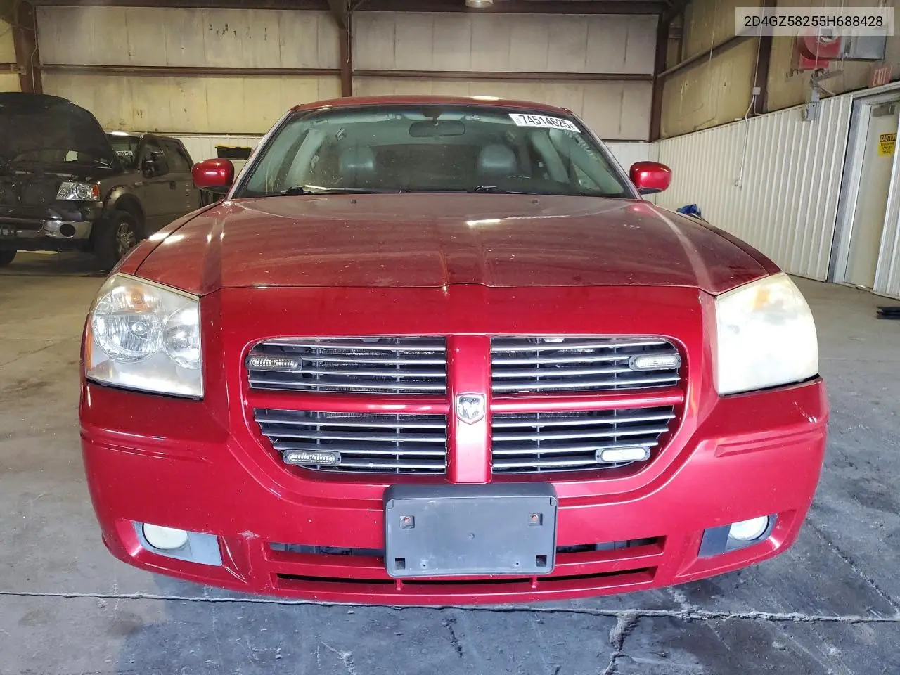 2005 Dodge Magnum R/T VIN: 2D4GZ58255H688428 Lot: 74514625