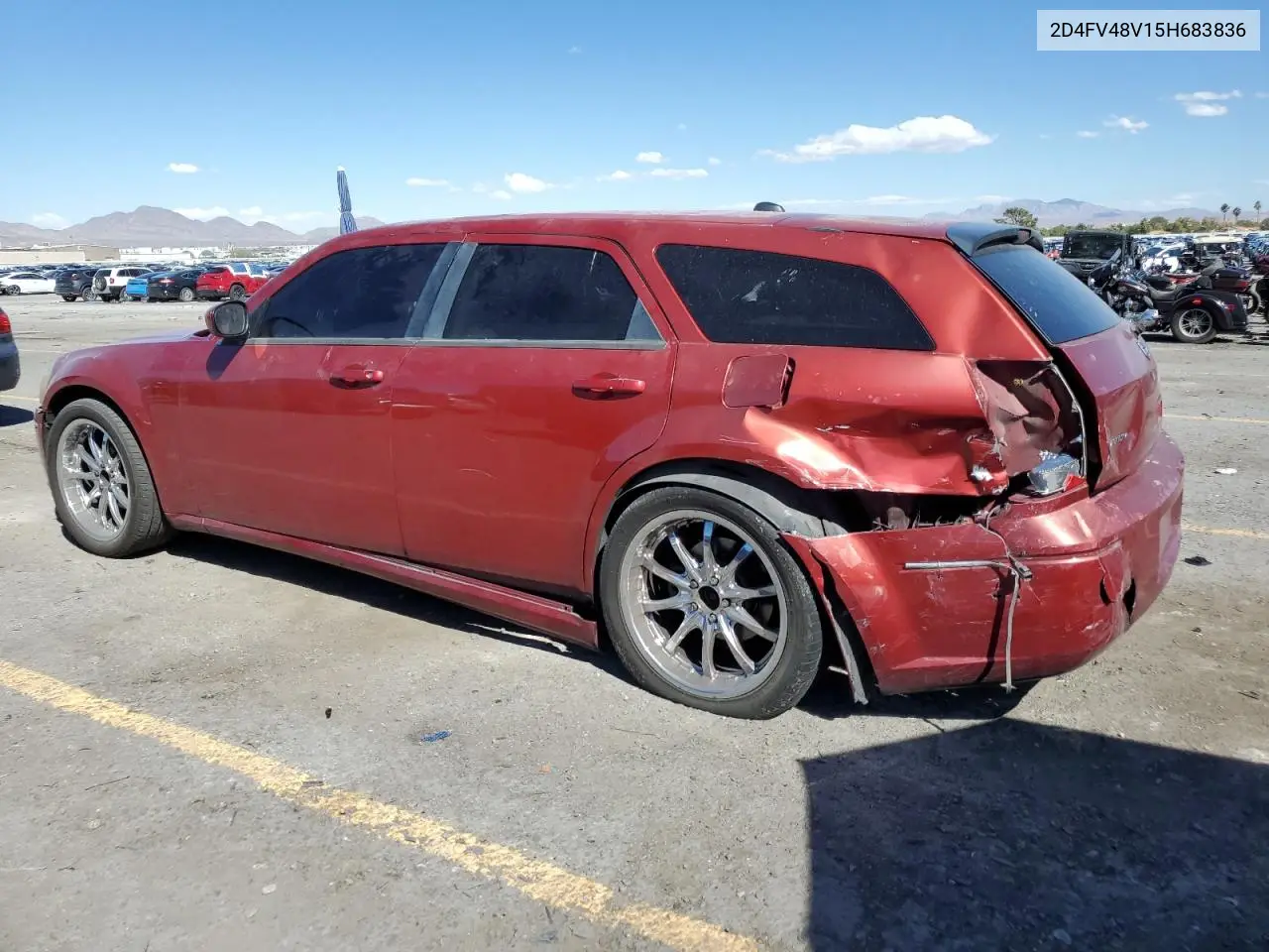 2005 Dodge Magnum Sxt VIN: 2D4FV48V15H683836 Lot: 85372615