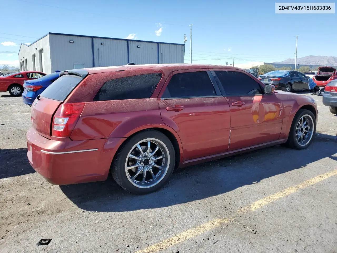 2005 Dodge Magnum Sxt VIN: 2D4FV48V15H683836 Lot: 85372615