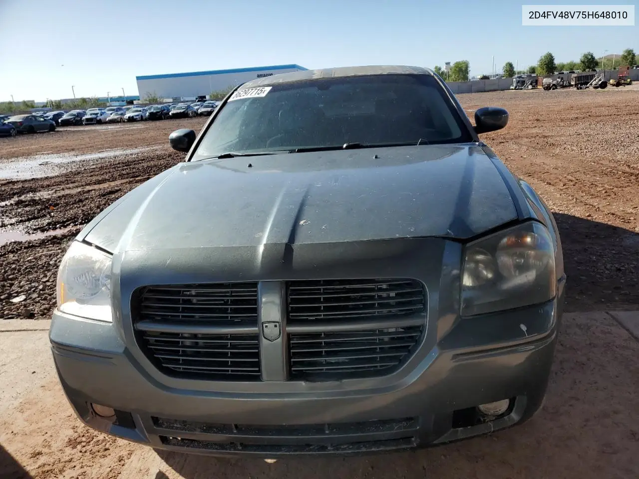 2005 Dodge Magnum Sxt VIN: 2D4FV48V75H648010 Lot: 86297715