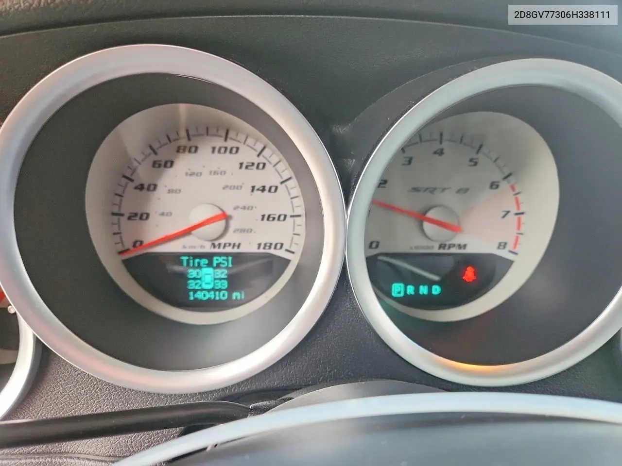 2006 Dodge Magnum Srt-8 VIN: 2D8GV77306H338111 Lot: 51329566
