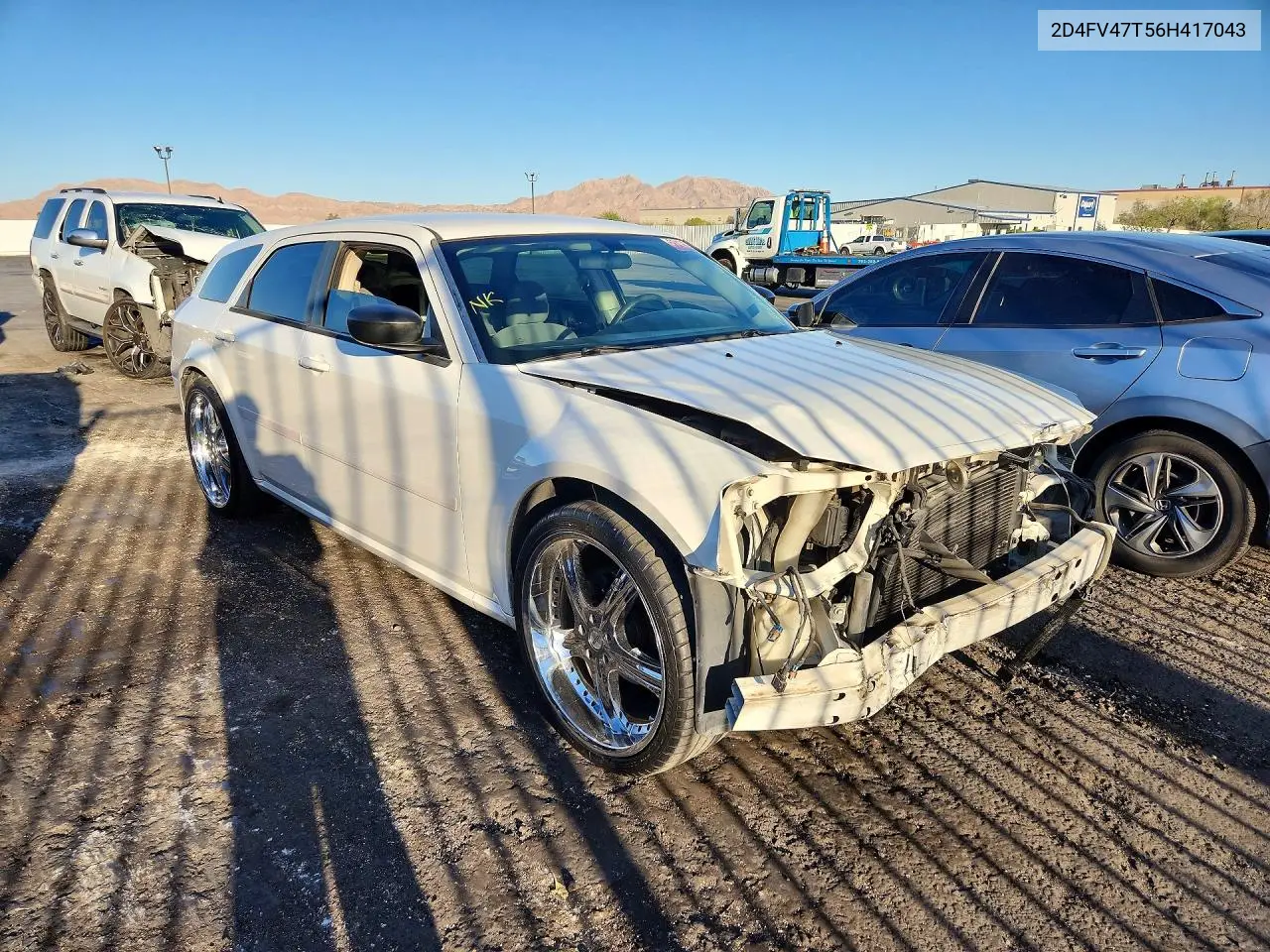 2006 Dodge Magnum Se VIN: 2D4FV47T56H417043 Lot: 58476576